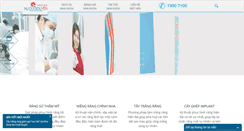 Desktop Screenshot of nhakhoanucuoiduyen.com